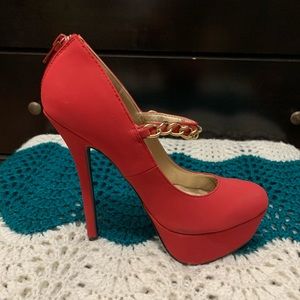Charlotte Russe Red Pumps